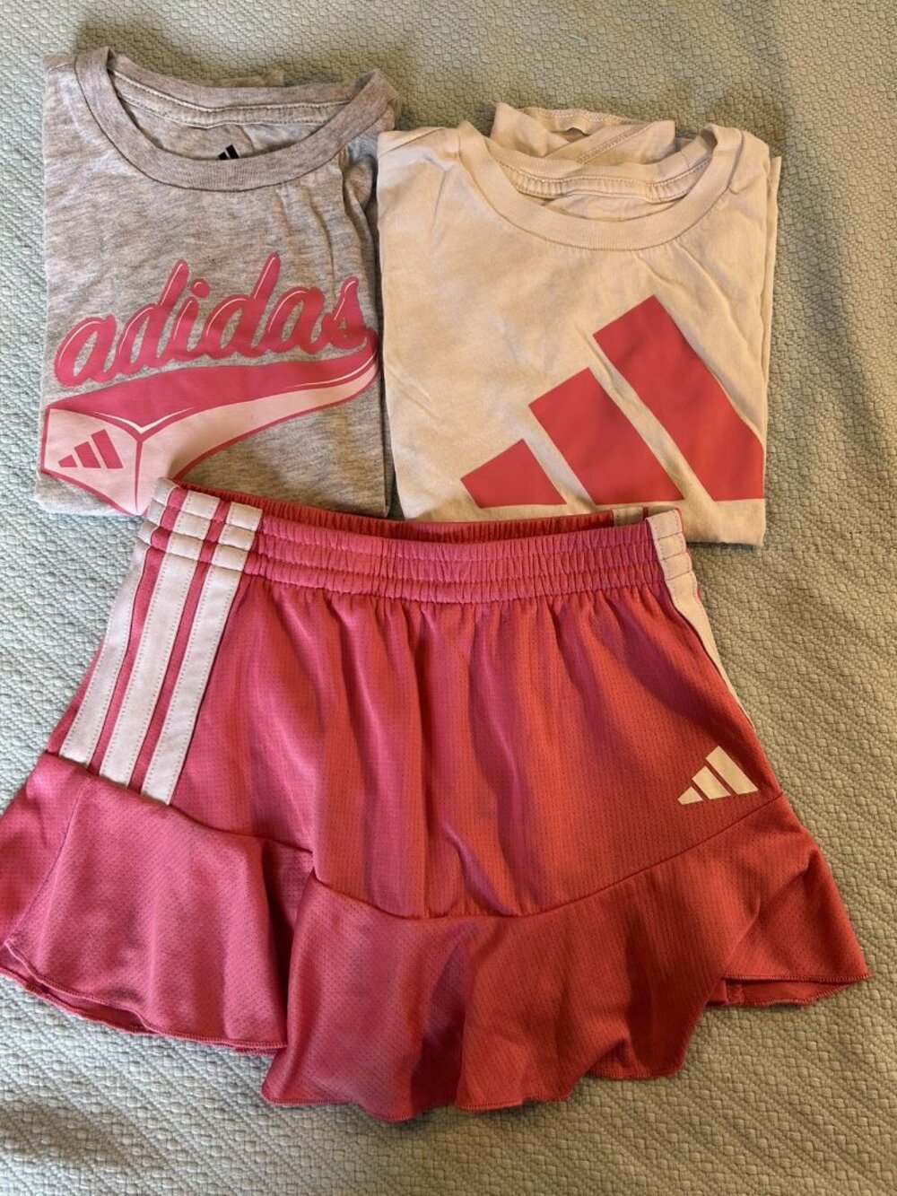 Adidas skirt and shirt set, 5T